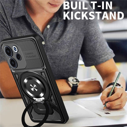 Cover til Oppo Reno15 FS / Reno15 F, Techsuit, RuggedCam, Grå
