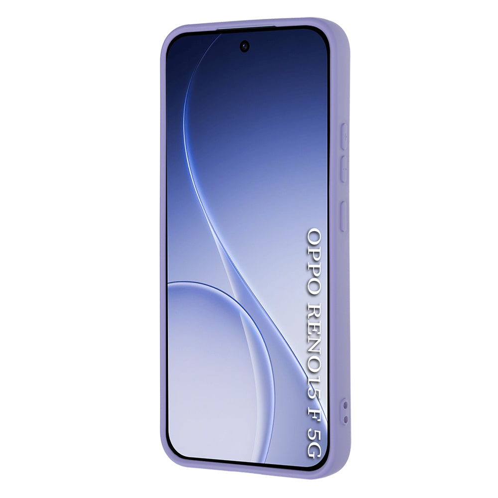 Cover til Oppo Reno15 FS / Reno15 F, Techsuit, SoftFlex, Lys Lilla