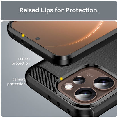 Etui til Oppo Reno15 Pro Max, Techsuit, Carbon, Sort