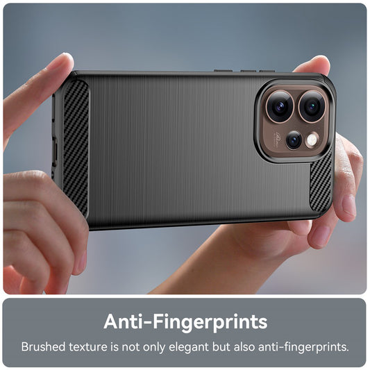 Etui til Oppo Reno15 Pro Max, Techsuit, Carbon, Sort