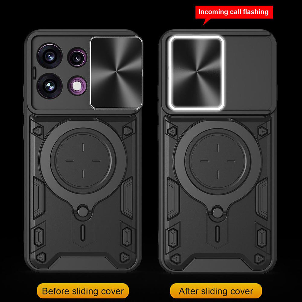 Cover til Oppo Reno16 F / Reno16 FS, Techsuit, CamGuard Pro, Blå
