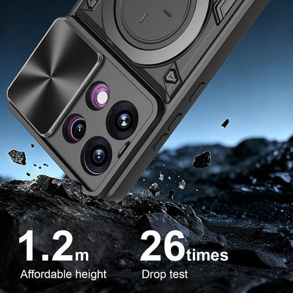 Cover til Oppo Reno16 F / Reno16 FS, Techsuit, CamGuard Pro, Blå
