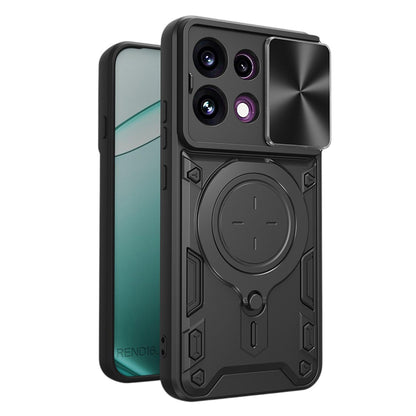 Cover til Oppo Reno16 F / Reno16 FS, Techsuit, CamGuard Pro, Sort