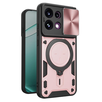 Cover til Oppo Reno16 F / Reno16 FS, Techsuit, CamGuard Pro, Lyserød Guld