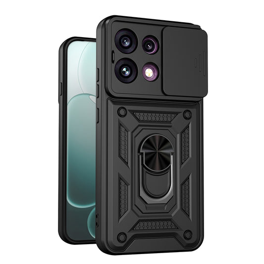 Cover til Oppo Reno16 F / Reno16 FS, Techsuit, CamShield, Sort