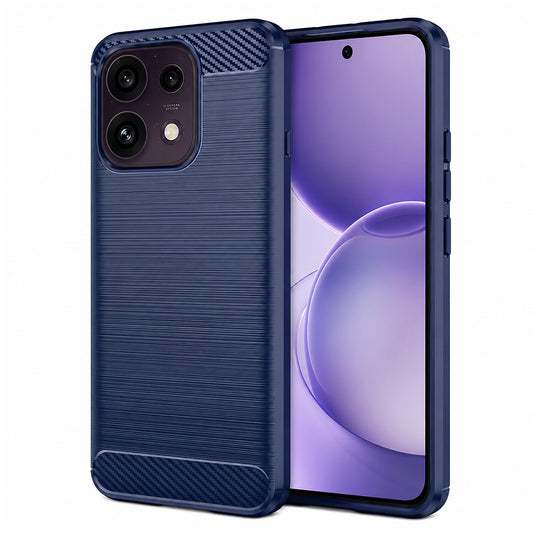 Case for Oppo Reno16 F / Reno16 FS, Techsuit, Carbon, Blue