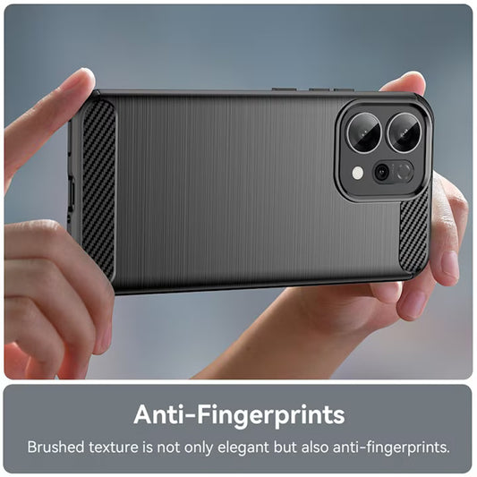 Case for Oppo Reno16 F / Reno16 FS, Techsuit, Carbon, Blue