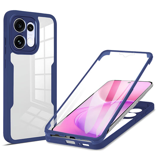 Cover til Oppo Reno16 F / Reno16 FS, Techsuit, ColorVerse 360, Blå