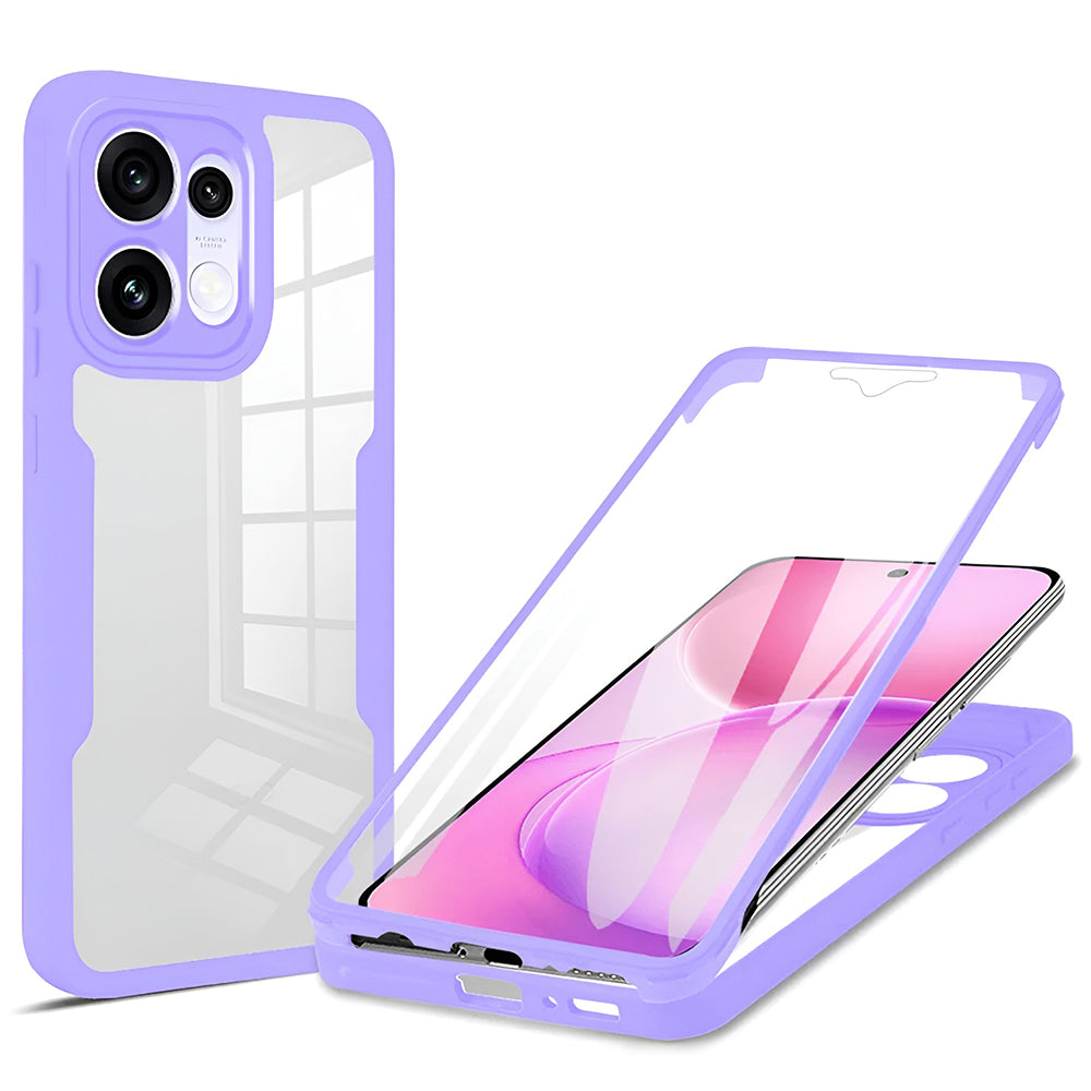 Cover til Oppo Reno16 F / Reno16 FS, Techsuit, ColorVerse 360, Lilla
