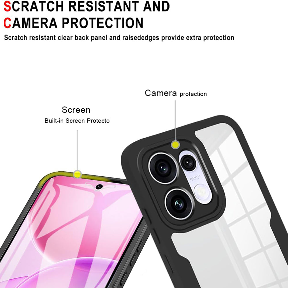 Cover til Oppo Reno16 F / Reno16 FS, Techsuit, ColorVerse 360, Lilla