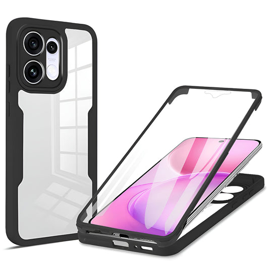 Cover til Oppo Reno16 F / Reno16 FS, Techsuit, ColorVerse 360, Sort
