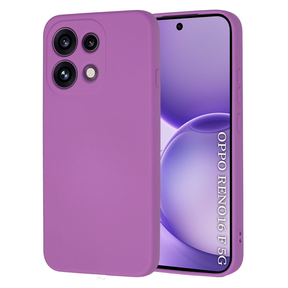Cover til Oppo Reno16 F / Reno16 FS, Techsuit, SoftFlex, Lilla