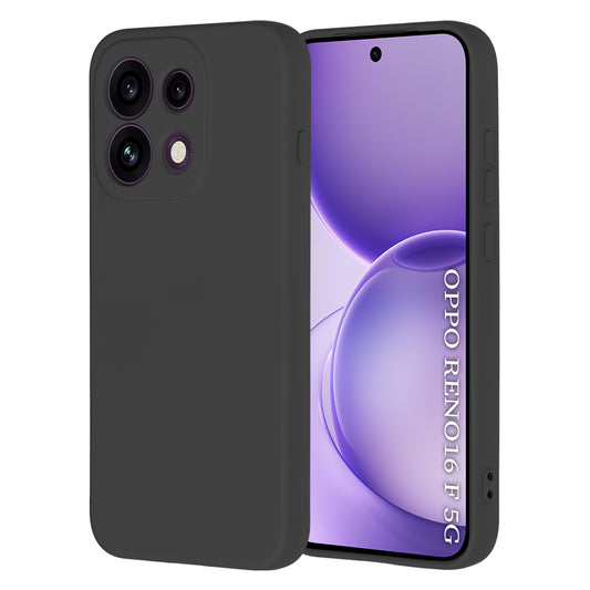 Cover til Oppo Reno16 F / Reno16 FS, Techsuit, SoftFlex, Sort