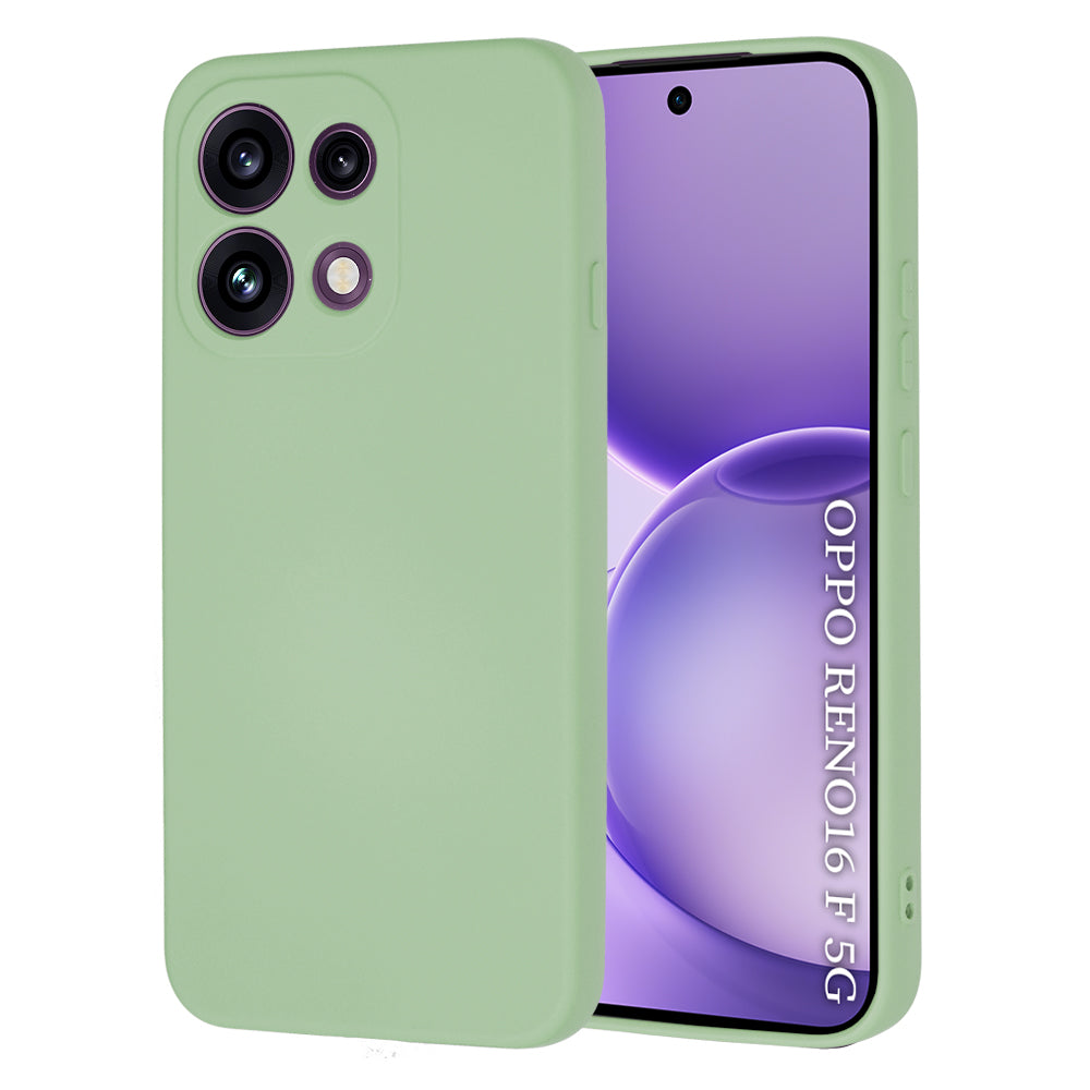 Cover til Oppo Reno16 F / Reno16 FS, Techsuit, SoftFlex, Lysegrøn