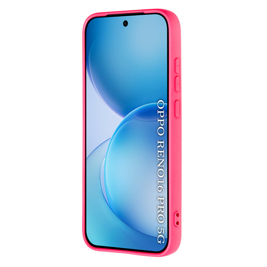 Cover til Oppo Reno16 Pro, Techsuit, SoftFlex, Mørk Rosa