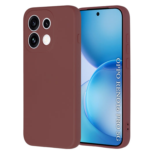 Cover til Oppo Reno16 Pro, Techsuit, SoftFlex, Vinrød