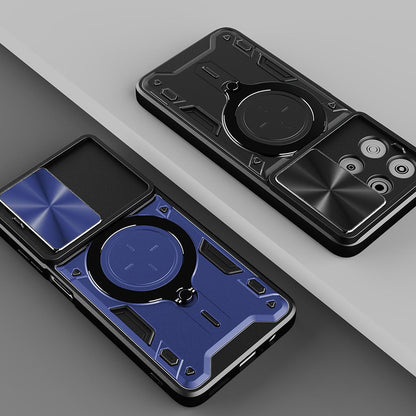 Cover til Oppo Reno16 / Reno16 Pro, Techsuit, CamGuard Pro, Blå