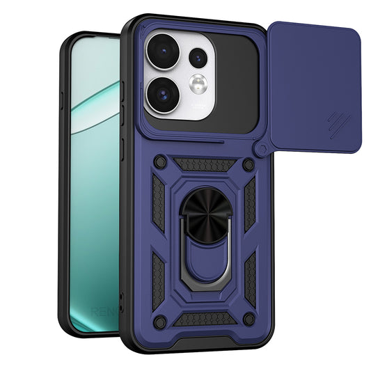 Cover til Oppo Reno16 / Reno16 Pro, Techsuit, CamShield, Blå