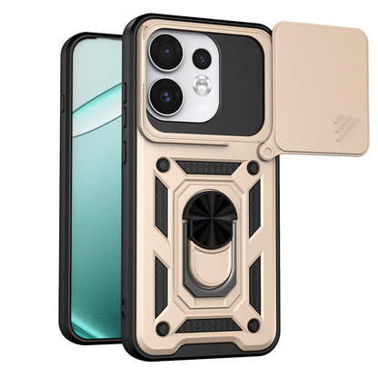 Cover til Oppo Reno16 / Reno16 Pro, Techsuit, CamShield, Guld
