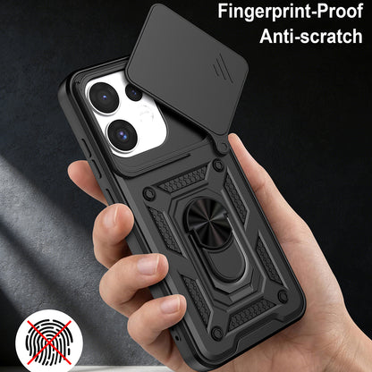 Cover til Oppo Reno16 / Reno16 Pro, Techsuit, CamShield, Guld