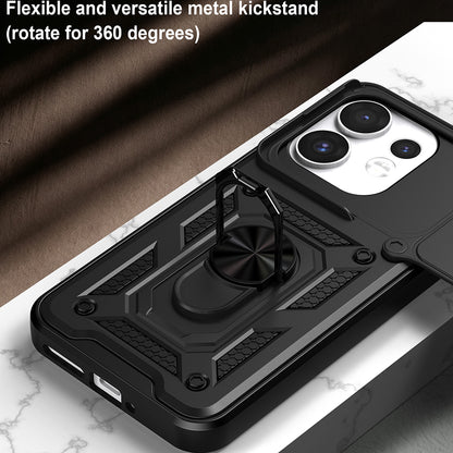 Cover til Oppo Reno16 / Reno16 Pro, Techsuit, CamShield, Sort