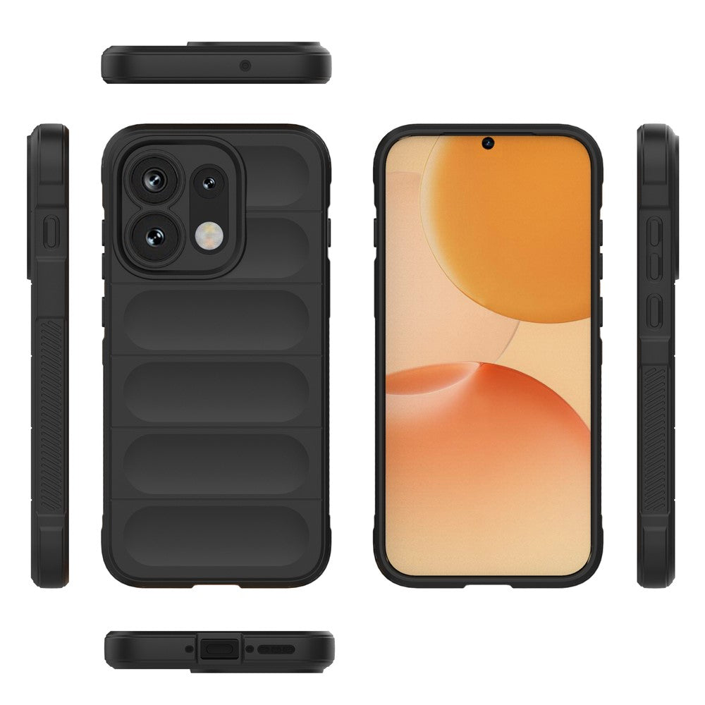 Cover til Oppo Reno16 / Reno16 Pro, Techsuit, Magic Shield, Sort