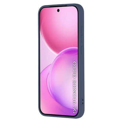 Cover til Oppo Reno16, Techsuit, SoftFlex, Mørkeblå