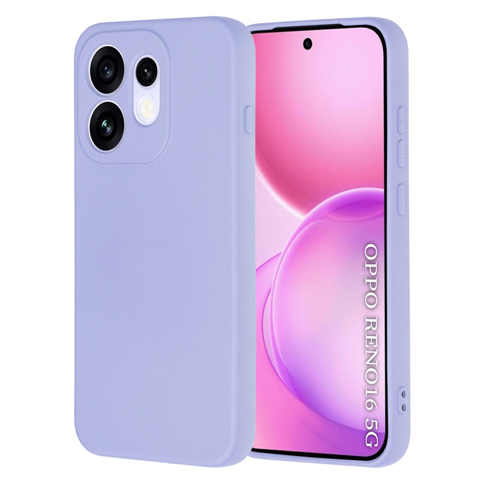 Case for Oppo Reno16, Techsuit, SoftFlex, Light Purple