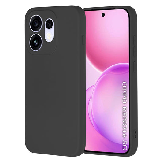 Cover til Oppo Reno16, Techsuit, SoftFlex, Sort