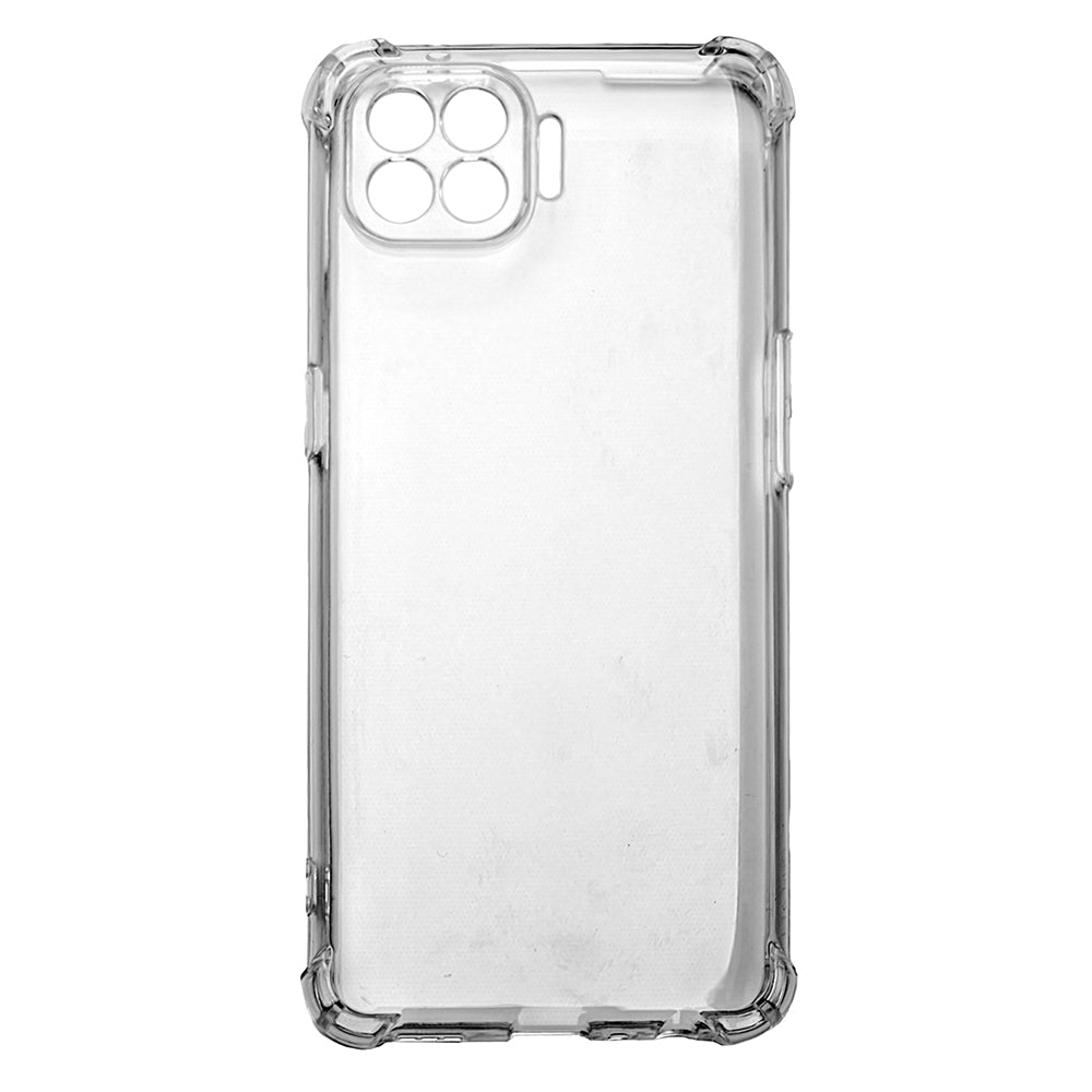 Cover til Oppo Reno4 Lite, Techsuit, Stødabsorberende Klar, Transparent