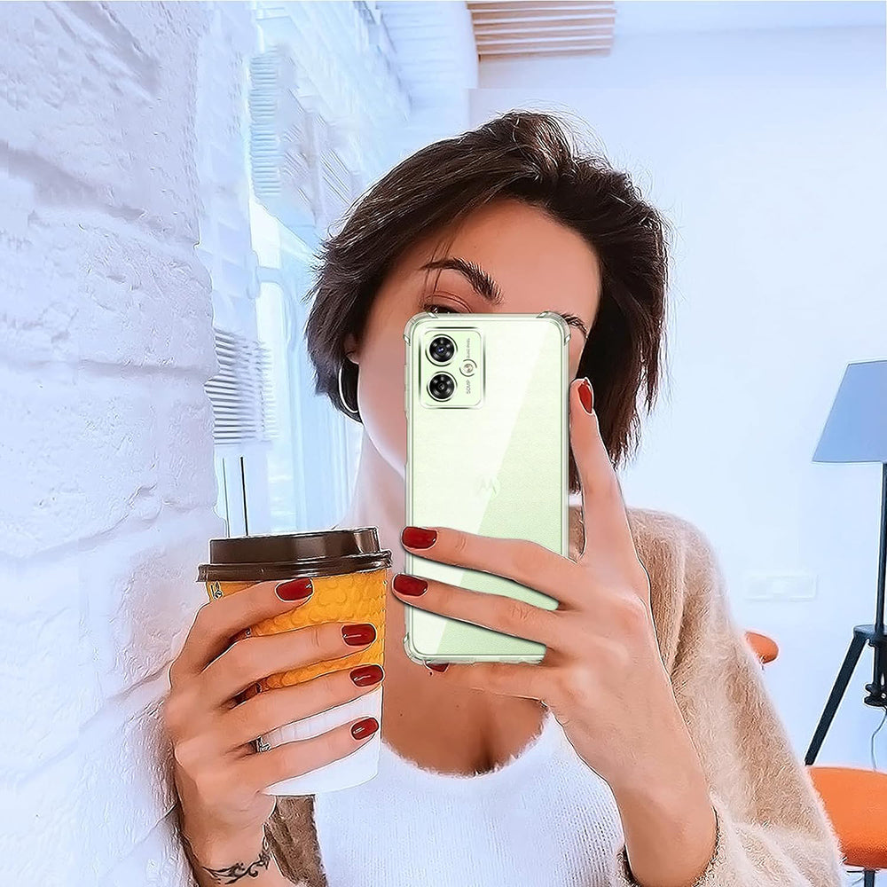 Cover til Oppo Reno4 Lite, Techsuit, Stødabsorberende Klar, Transparent