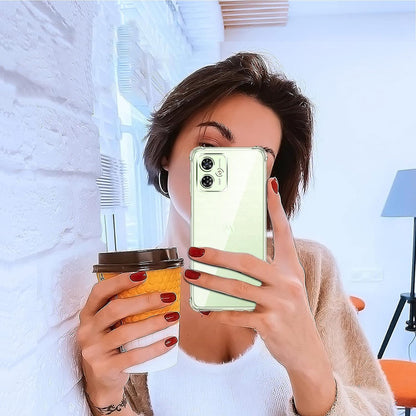 Cover til Oppo Reno4 Lite, Techsuit, Stødabsorberende Klar, Transparent