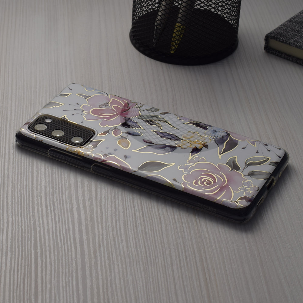 Cover til Oppo Reno8 Pro, Techsuit, Marble, Hvid