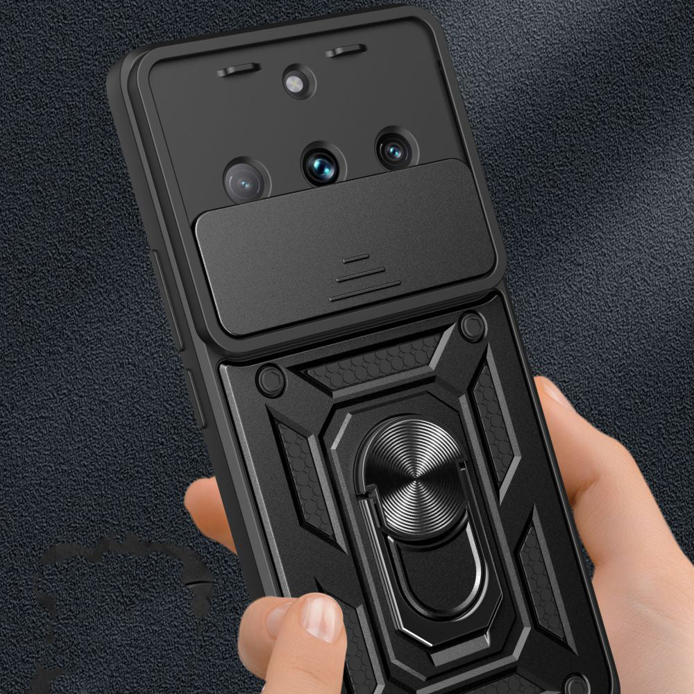 Case for Realme 11 4G, Techsuit, CamShield, Black