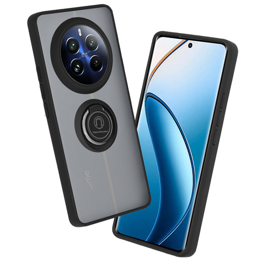Cover til Realme 12 Pro / 12 Pro+, Techsuit, Glinth, Sort