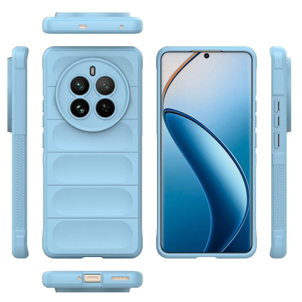 Cover til Realme 12 Pro / 12 Pro+, Techsuit, Magic Shield, Blå