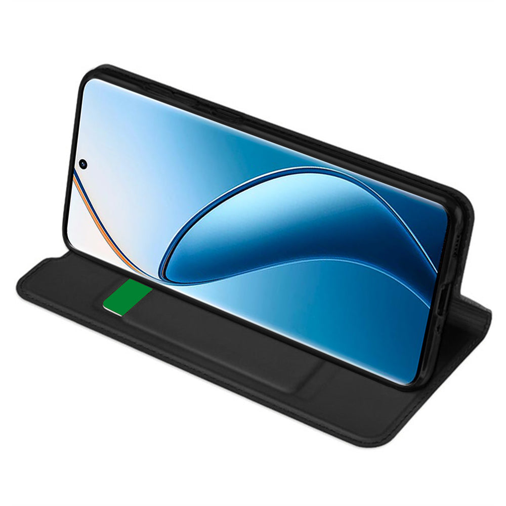 Case for Realme 12 Pro / 12 Pro+, Techsuit, Magskin Book, Black