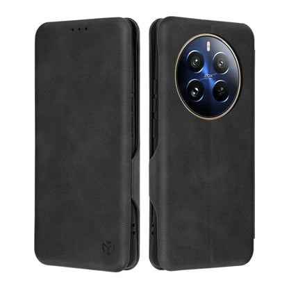 Cover til Realme 12 Pro / 12 Pro+, Techsuit, Safe Wallet Plus, Sort