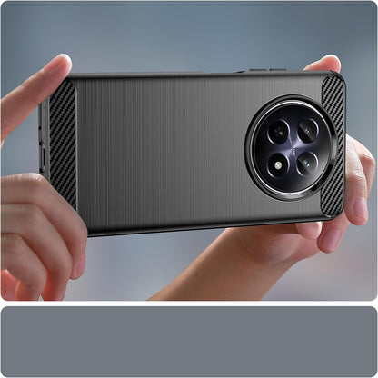 Cover til Realme 12, Techsuit, Carbon, Blå