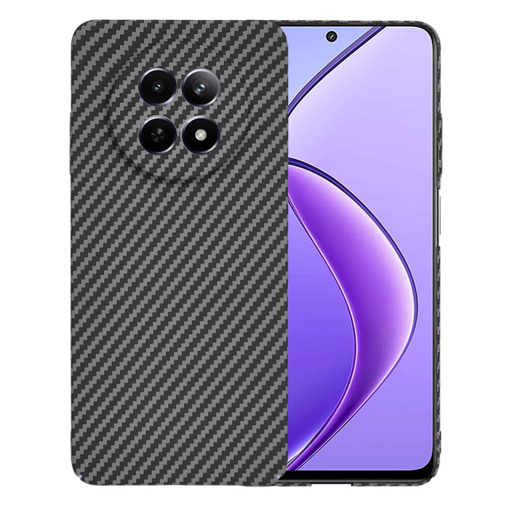 Cover til Realme 12x / 12, Techsuit, Carbonite FiberShell, Sort