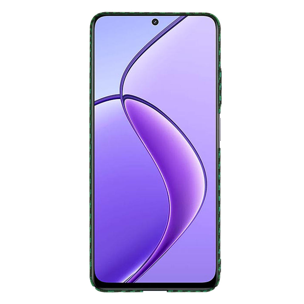 Case for Realme 12x / 12, Techsuit, Carbonite FiberShell, Green