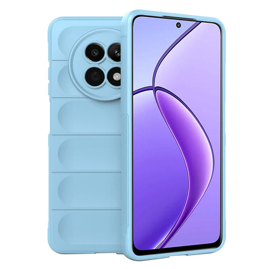 Cover til Realme 12x / 12, Techsuit, Magic Shield, Blå