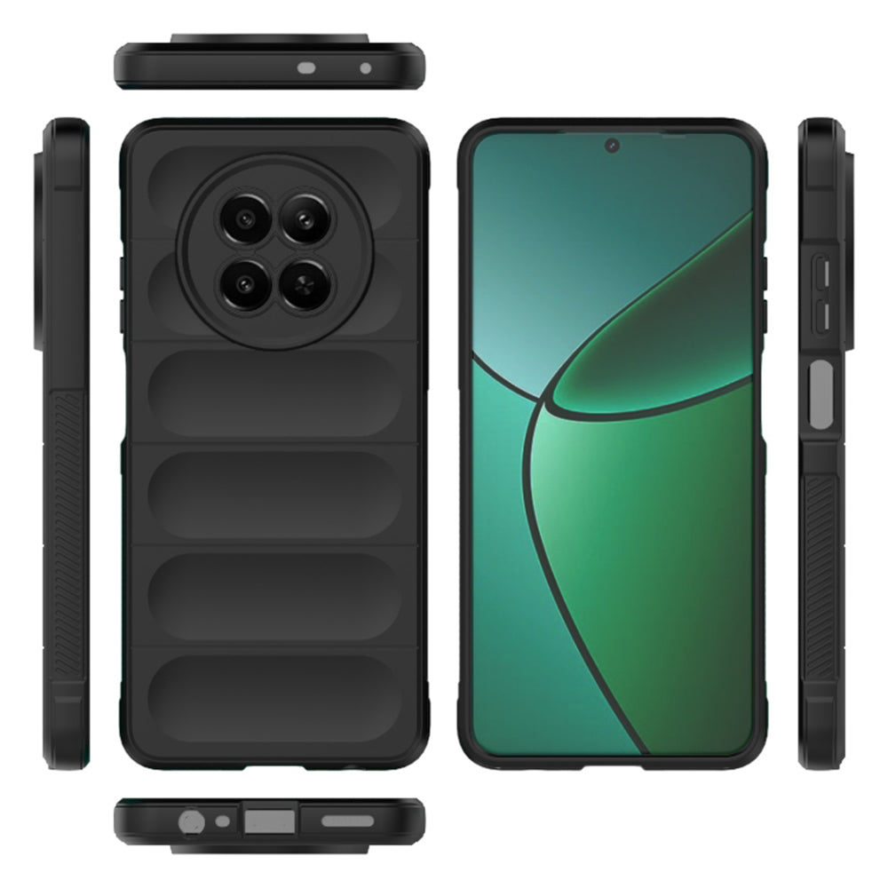 Cover til Realme 12x / 12, Techsuit, Magic Shield, Rød