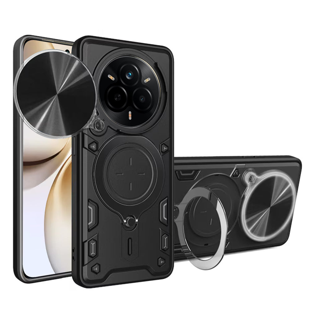 Cover til Realme 14 Pro+, Techsuit, CamGuard Pro, Sort