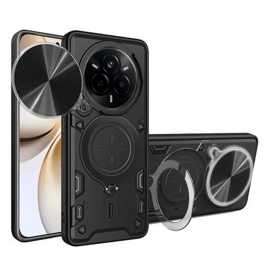 Cover til Realme 14 Pro+, Techsuit, CamGuard Pro, Sort