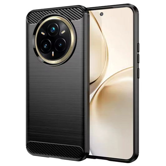 Cover til Realme 14 Pro+, Techsuit, Carbon, Sort