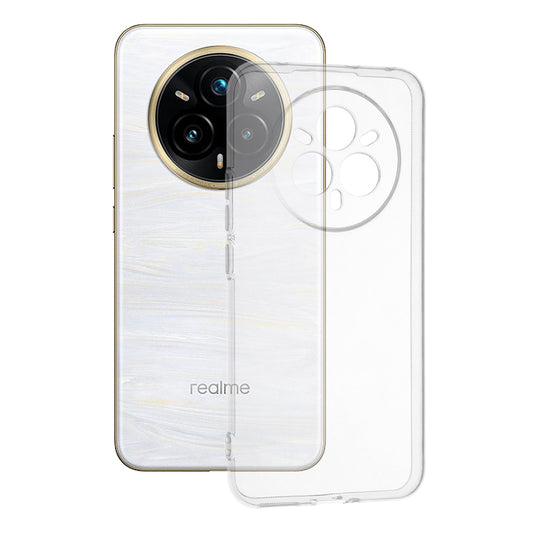 Cover til Realme 14 Pro+, Techsuit, Klar, Transparent