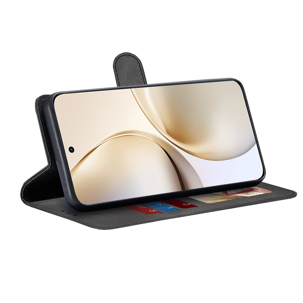 Cover til Realme 14 Pro+, Techsuit, Diary Book, Sort