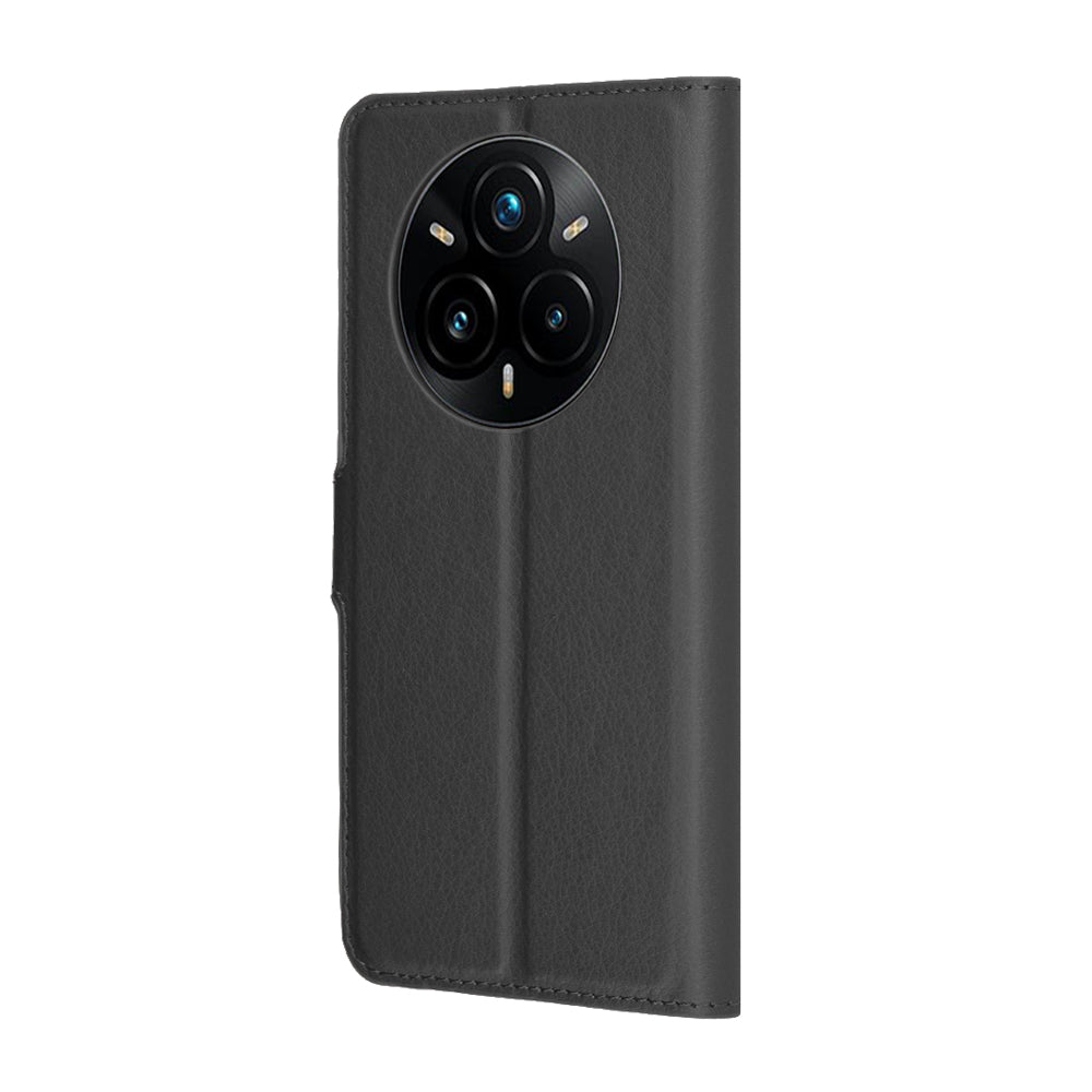 Cover til Realme 14 Pro+, Techsuit, Leather Folio, Sort