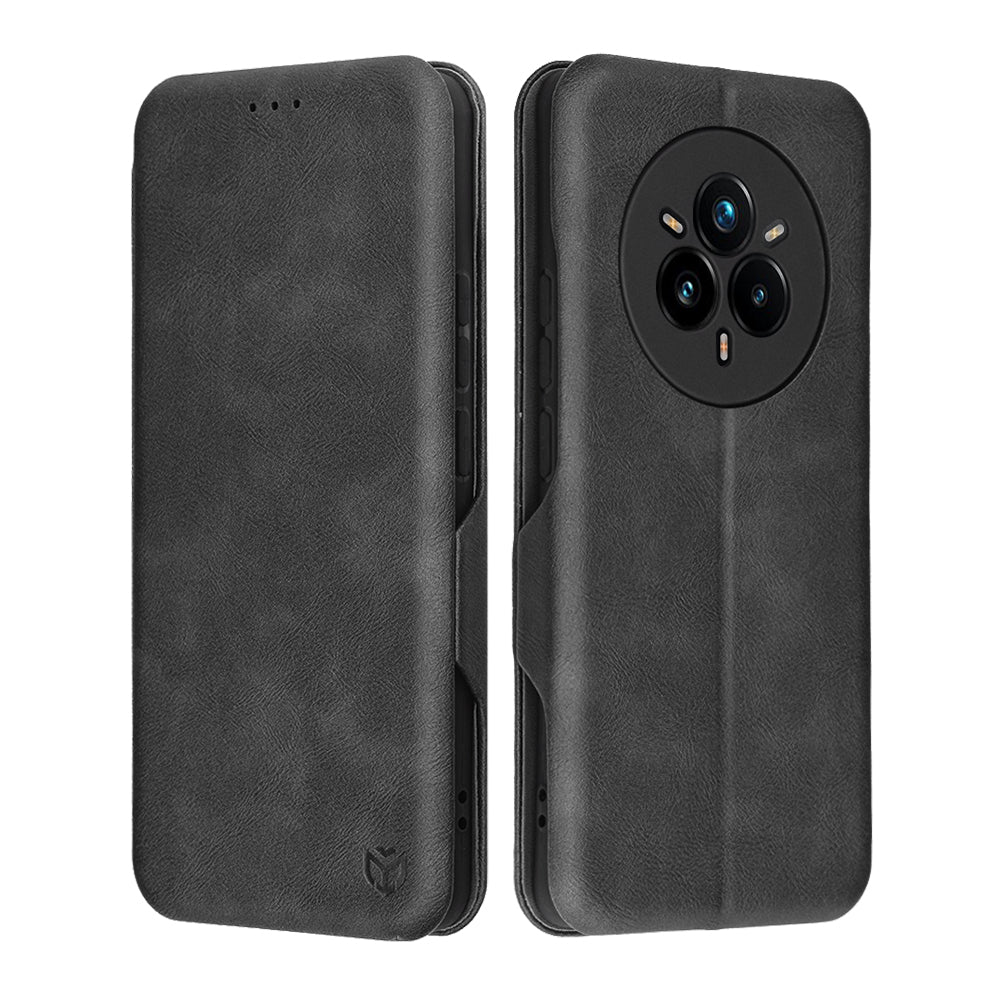 Cover til Realme 14 Pro+, Techsuit, Safe Wallet Plus, Sort
